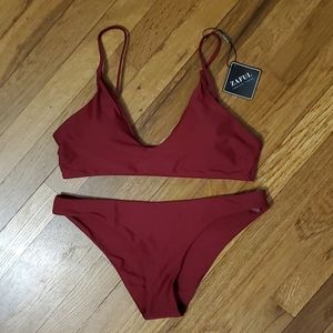 Zaful Maroon Bikini